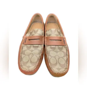 COACH Brown Men's Loafer Shoes Size 8