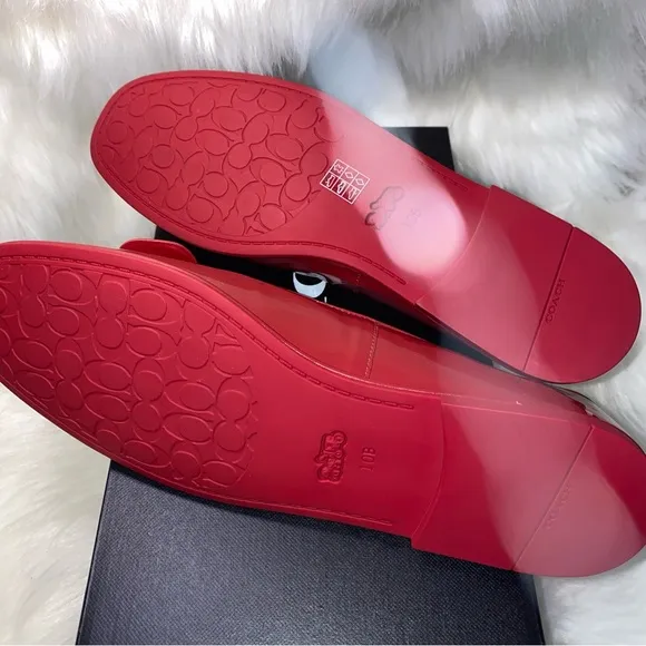 Coach ELAINA BALLET size 10 woman shoes