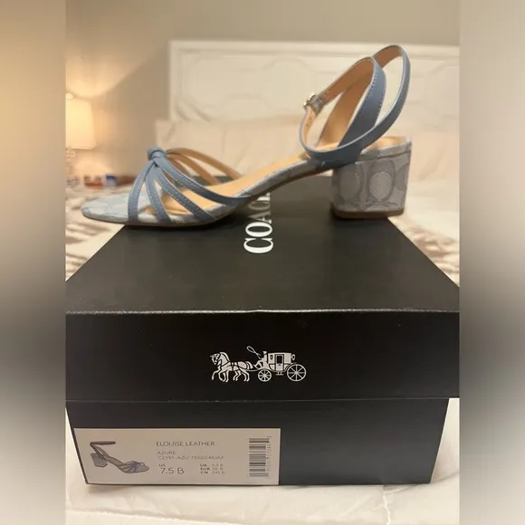Coach Elouise Sandals (Azure)