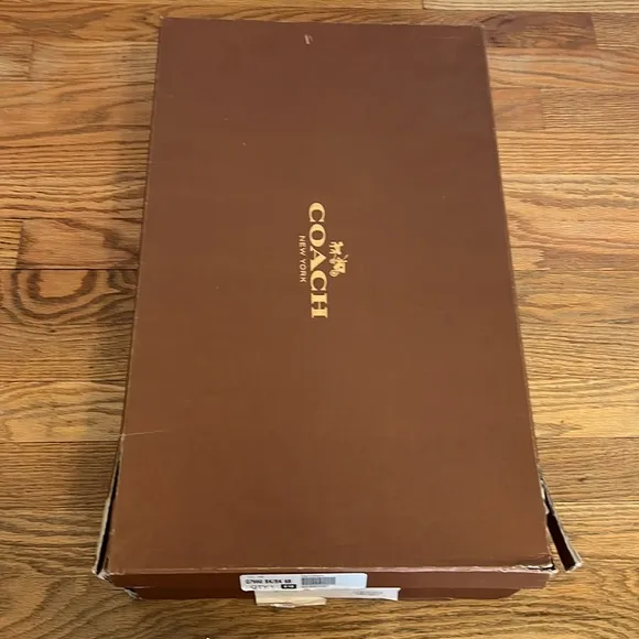 Coach Eva Knee High Boots: Black &amp; Brown - NWT