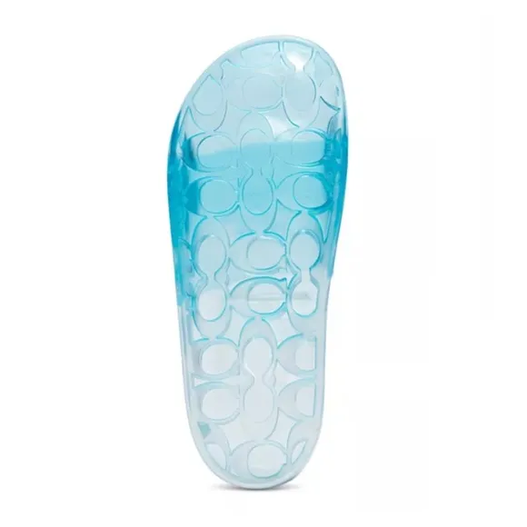 COACH Ulyssa Slide Beach Sandals Slip On Rubber