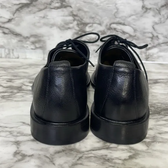 Cole Haan Becket Leather Oxford Dress Shoes Black Mens Size 8.5