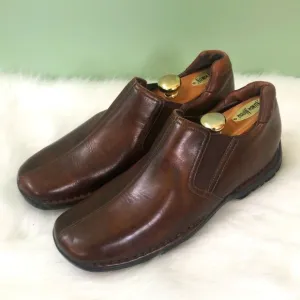 COLE HAAN Brown Casual Slip-On Shoes Men SZ 9M