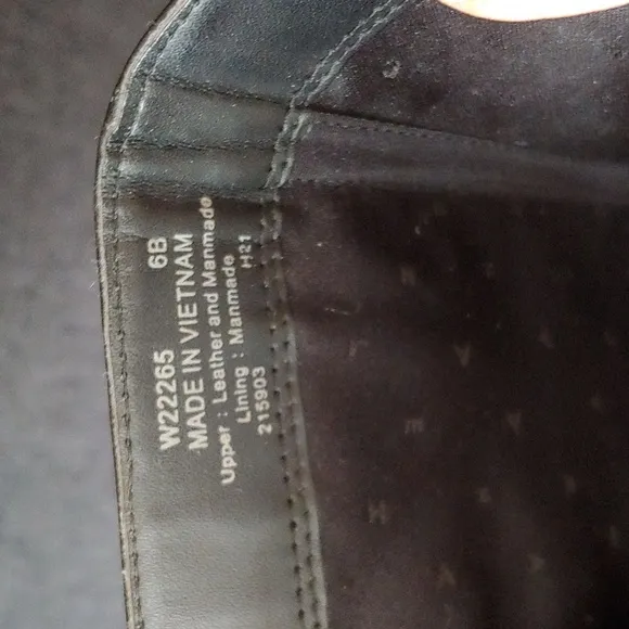 Cole Haan Knee High Black Leather Boots