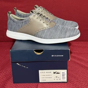 Cole Haan Men's Grand Tour Knit Oxford - Gray size 11 00249