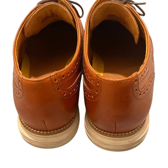 Cole Haan Original Grand Wingtip Lace Up Oxford Shoes Brown, size 11.5
