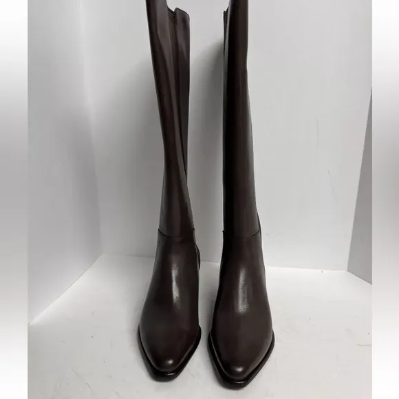 Cole Haan Women’s Halle Knee High Boots Brown, Size 7.5 M.