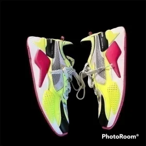 Colorful Puma RS-X athletic shoes