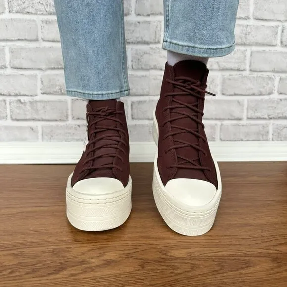 ⭐Converse Chuck Taylor All Star Lift Platform 8.5 Women Shoes Brown A06783C New