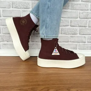 ⭐Converse Chuck Taylor All Star Lift Platform 8.5 Women Shoes Brown A06783C New