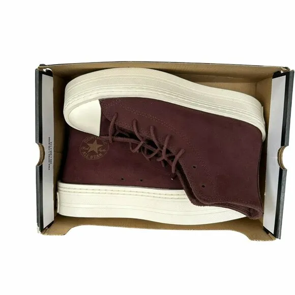 ⭐Converse Chuck Taylor All Star Lift Platform 8.5 Women Shoes Brown A06783C New