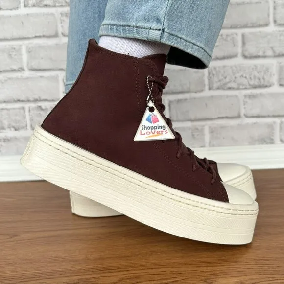 ⭐Converse Chuck Taylor All Star Lift Platform 8.5 Women Shoes Brown A06783C New
