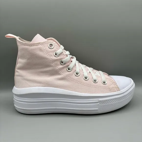 Converse Chuck Taylor All Star Lift Platform Youth GS 6 Pale Pink A03629C