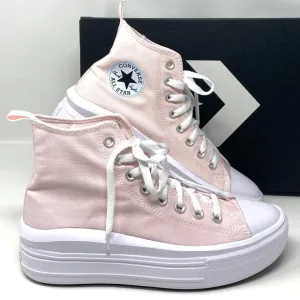 Converse Chuck Taylor Move Platform Canvas Pink Shoes Kid Women Sneakers A03629C