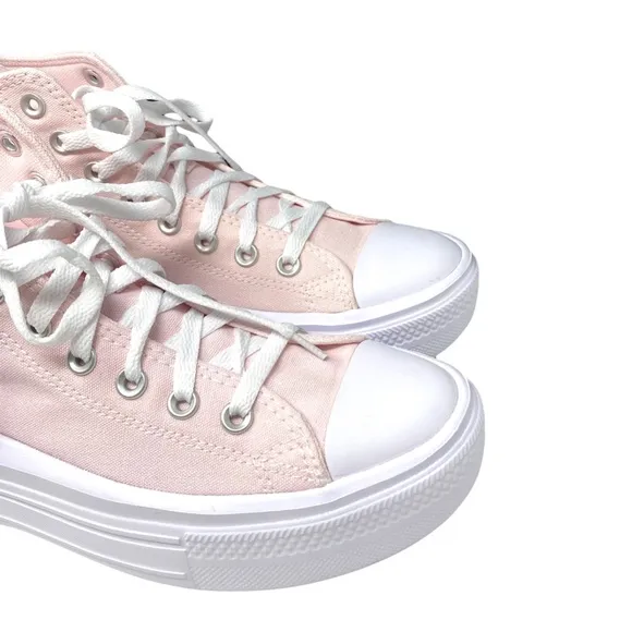 Converse Chuck Taylor Move Platform Canvas Pink Shoes Kid Women Sneakers A03629C