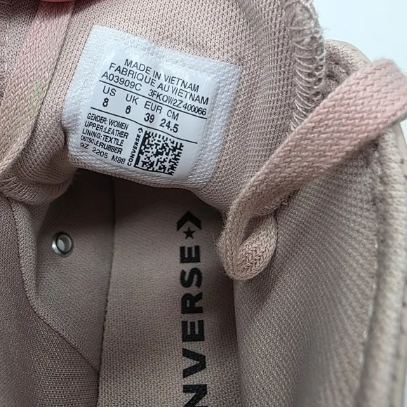 Converse CTAS Hi Lugged Mauve Monochrome Women's Platform Sneakers A03909C NWT