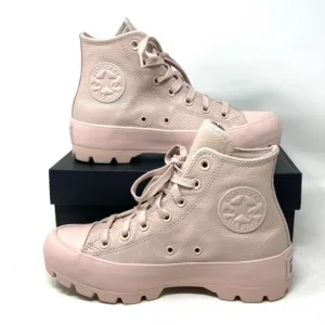 Converse CTAS Hi Lugged Mauve Monochrome Women's Platform Sneakers A03909C NWT