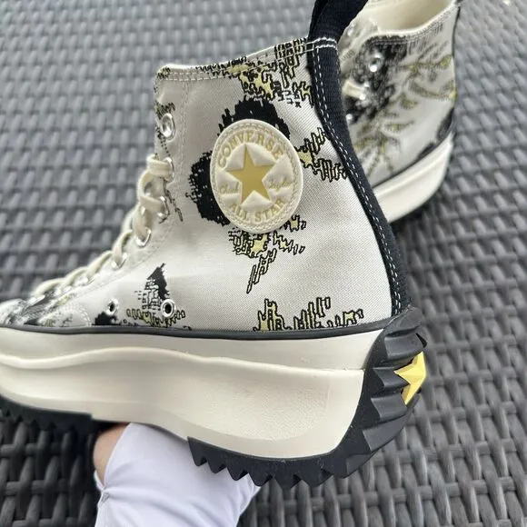 Converse Run Star Hike High Floral Fusion Men's Shoes 171399C Size 9.5