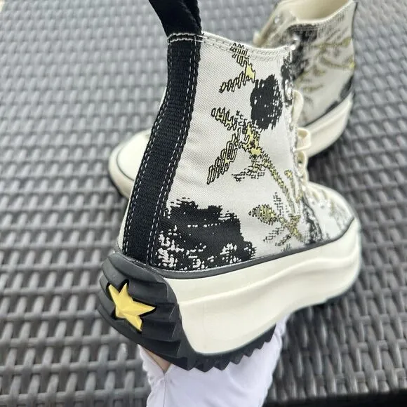 Converse Run Star Hike High Floral Fusion Men's Shoes 171399C Size 9.5
