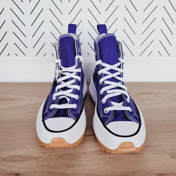 ⭐Converse Run Star Hike Platform High Sz 6.5 Women's Shoes Purple A09383C New⭐