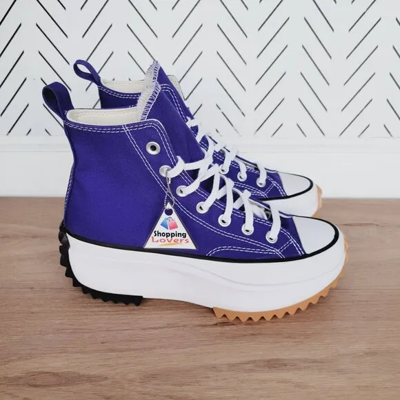 ⭐Converse Run Star Hike Platform High Sz 6.5 Women's Shoes Purple A09383C New⭐