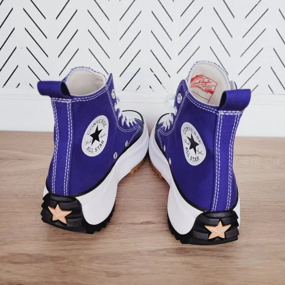 ⭐Converse Run Star Hike Platform High Sz 6.5 Women's Shoes Purple A09383C New⭐