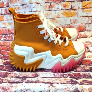 Converse Run Star Motion Future Comfort Wheat White Pink Shoes