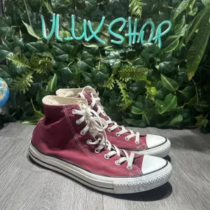 Converse Unisex CT All Star Hi 139784F Red Casual Shoes Sneakers Size Men 12