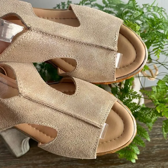 Cordani Luxury Woven Italian Platform Sandals Womens 8 - 8.5 EU 39 Shoes