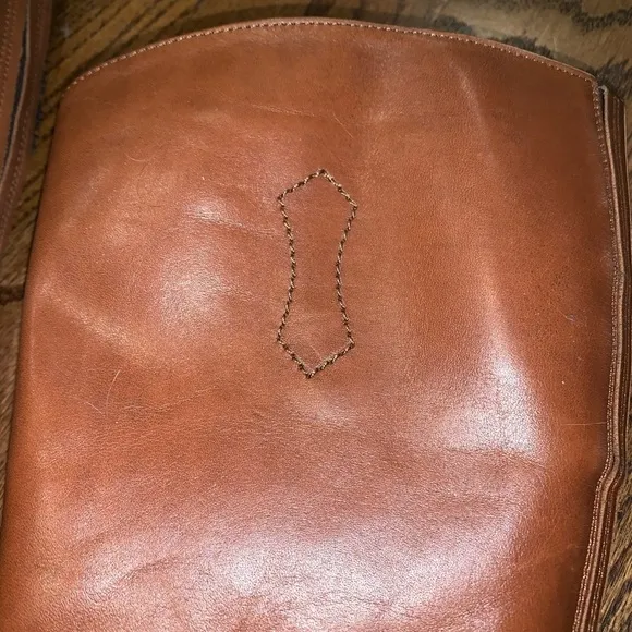 Corso Como Brown Leather Knee High Riding Boots