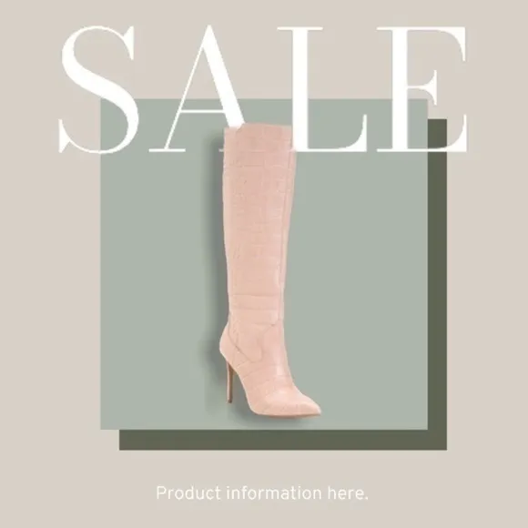 Cream/beige ✨NEW✨  knee-high boots