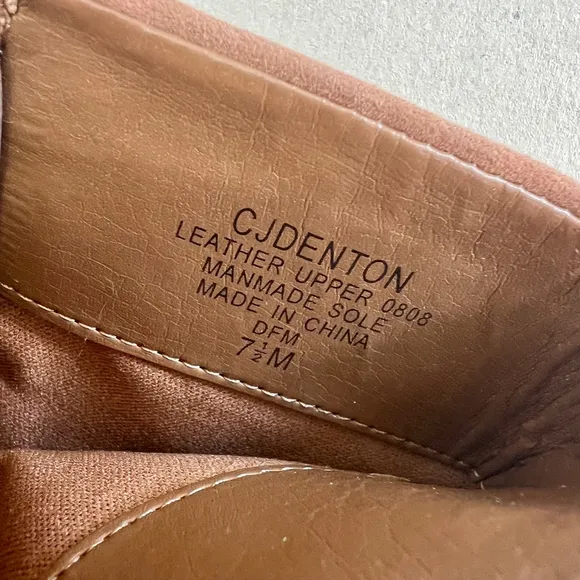 Crica Joan &amp; David brown suede tall boots size 7.5.