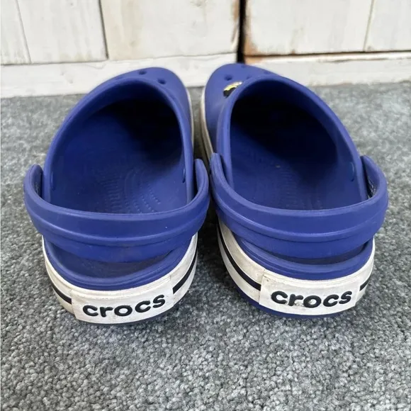 Crocs Classic Blue Clogs Dark Light Lot Of 2 Size W 6 7 Minions