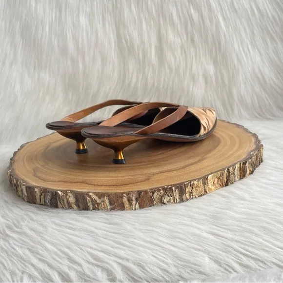 CYDWOQ handmade leather thong sandals