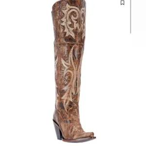 Dan Post knee high cowgirl boots