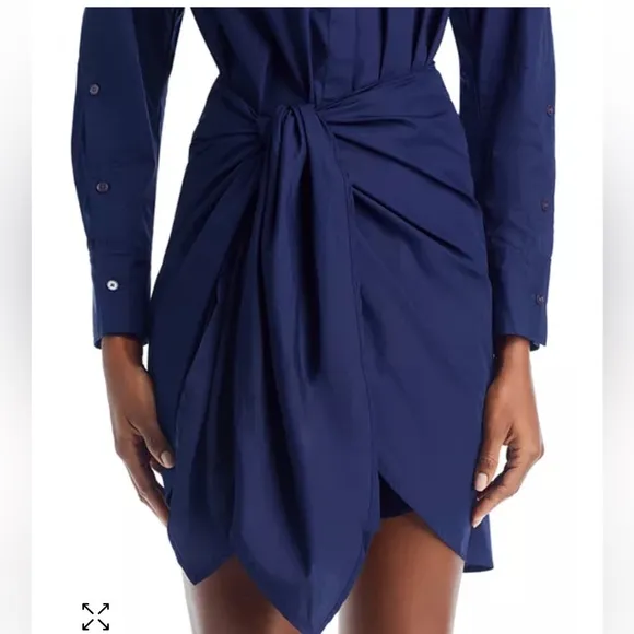 Derek Lam 10 Crosby 🔥 Charlotte Tie Waist Dress