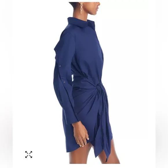 Derek Lam 10 Crosby 🔥 Charlotte Tie Waist Dress