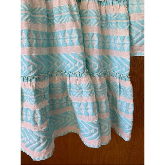 Devotion Twins Ella Tunic Dress in Turquoise Size S