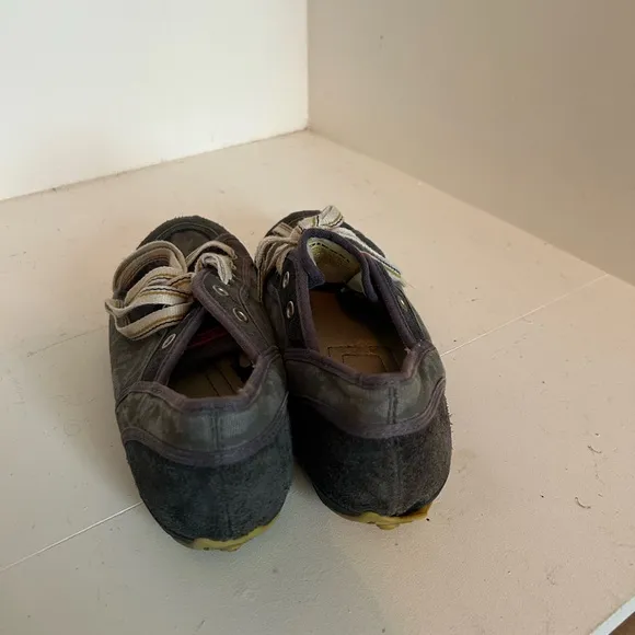 Diesel Black and Gray Sneakers with Vintage Look