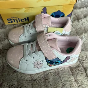 Disney Stitch Kids Shoes - Pink and White