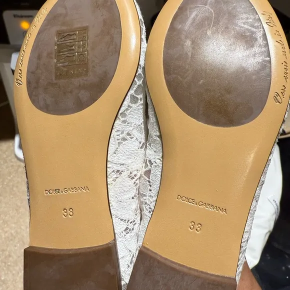 Dolce Gabbana girls' shoes, ballet size 33