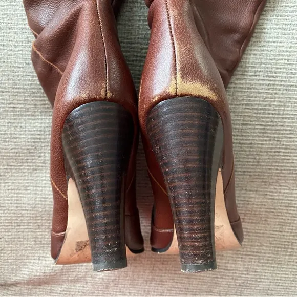 Dolce Vita Cognac Knee High Boots