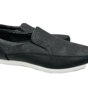 Don Marco  Collezione Men's Gray/ BLK Slip-On  10