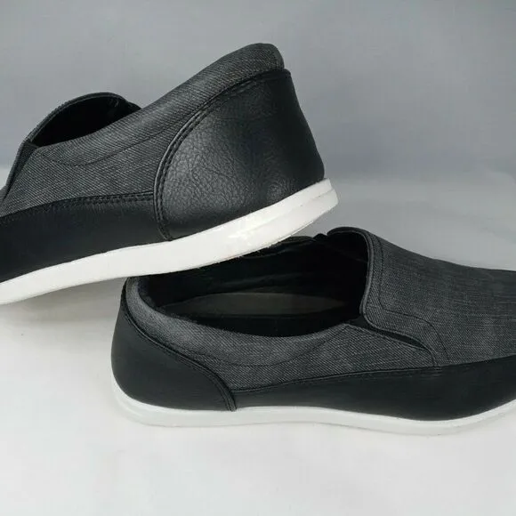 Don Marco  Collezione Men's Gray/ BLK Slip-On  10
