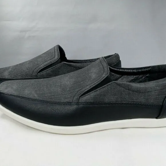 Don Marco  Collezione Men's Gray/ BLK Slip-On  10