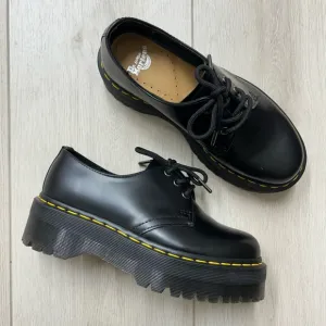 Dr. Martens 1461 Smooth Leather Platform Shoes