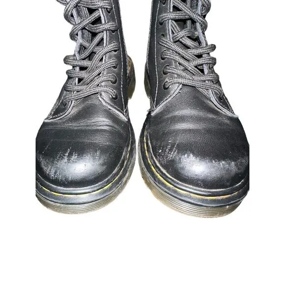 Dr Martens Doc Martens Air Wair Boots Kids Size 12 Punk Goth Black