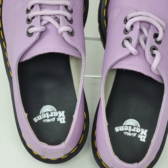 Dr Martens Womens Platform Purple Oxford Shoes Size US 7 UK 5 EUR 38 New