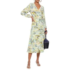 DVF Diane von Furstenberg | Evelyn Dress Reversible Print Wrap Dress Medium