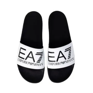 EA7 Emporio Armani Black And White Polyethylene Women's Sandal